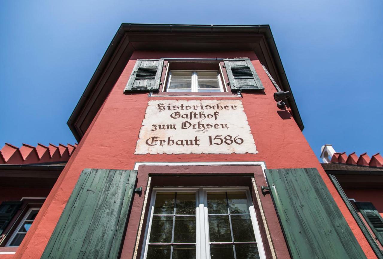 Hotel-Restaurant Zum Ochsen Schallstadt Buitenkant foto